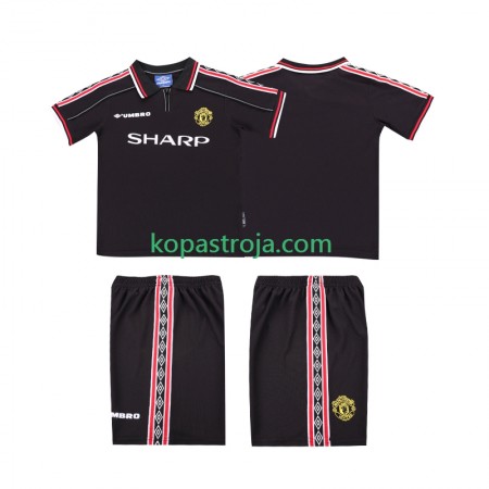 Billiga Fotbollströjor Manchester United 1999 Retro Barn Borta tröja 1998 Kortärmad